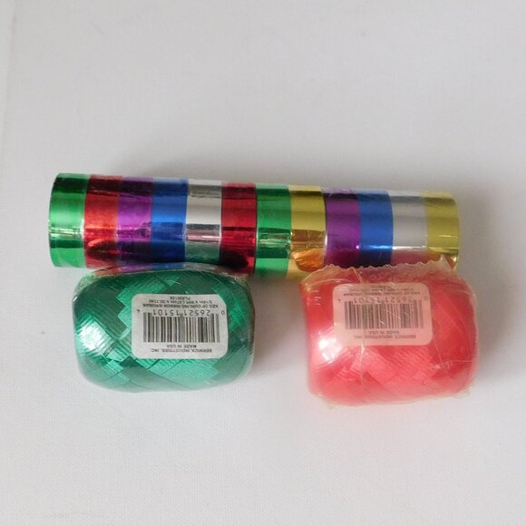 Christmas Gift Wrapping Lot Ribbons Cello Bags Gift Bags - Picture 10 of 10